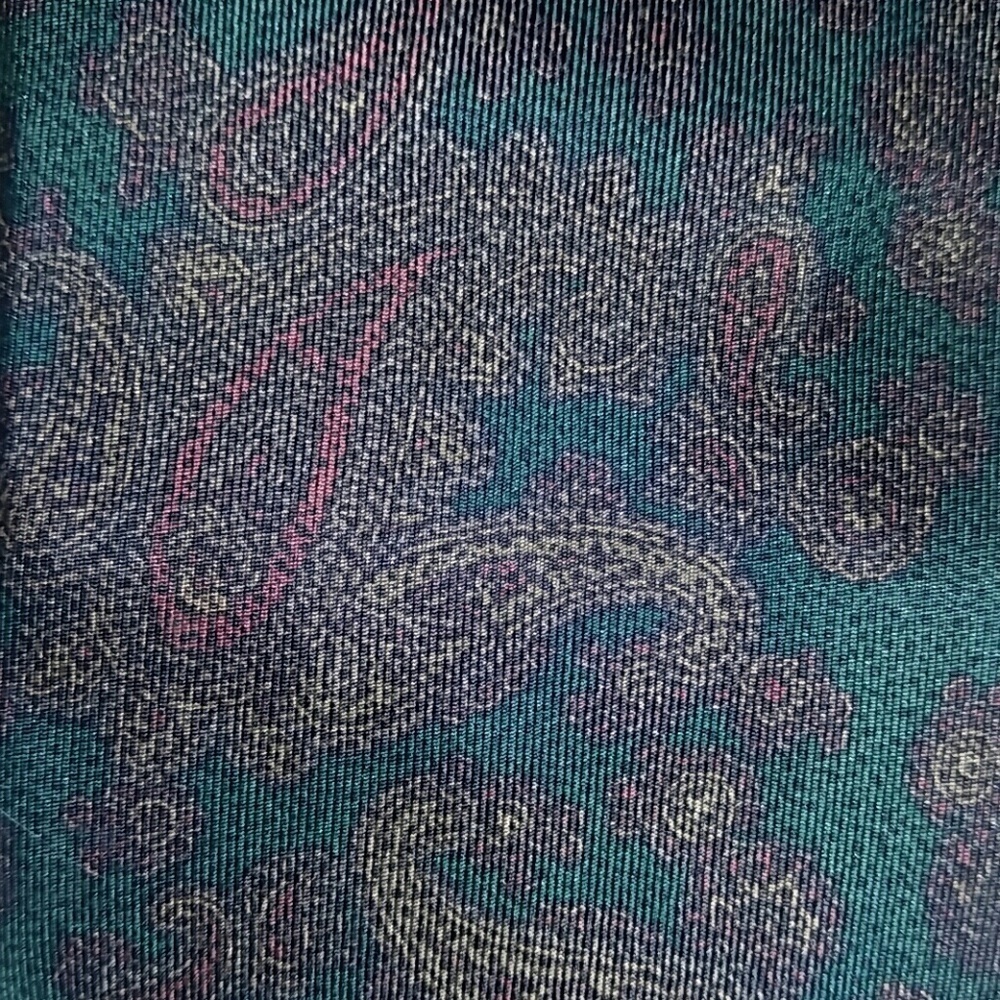 Vintage Paisley Oscar De La Renta Tie 57"